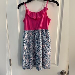 Lilly Pulitzer Girls Starfish SpaghettiDress